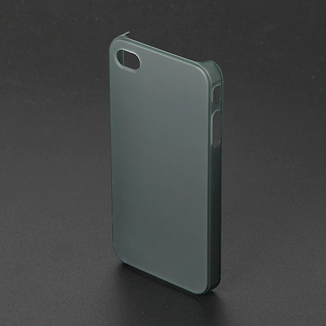 【iPhone4S/4】CAZE Zero 5(0.5mm)UltraThin Matte for iPhone 4 - Grayサブ画像