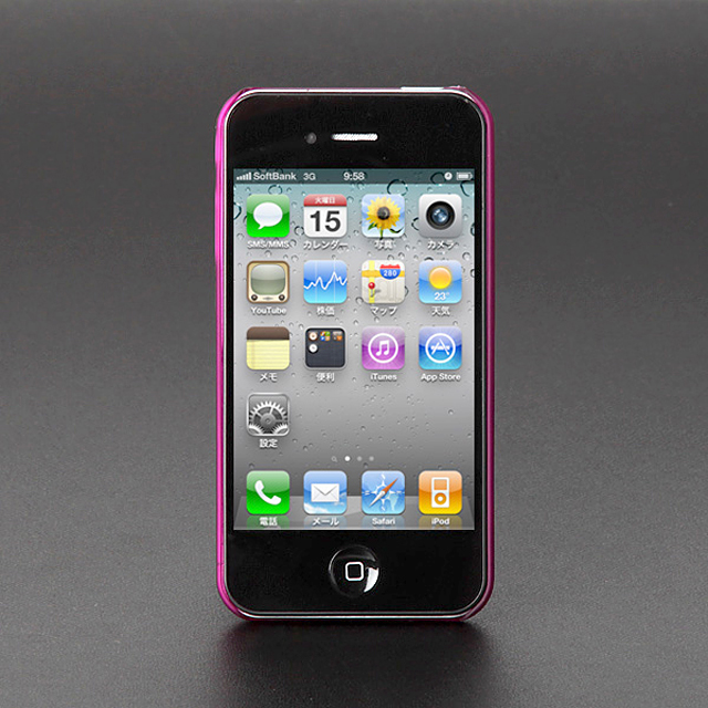 【iPhone4S/4】CAZE Zero 5(0.5mm)UltraThin Matte for iPhone 4 - Pinkgoods_nameサブ画像