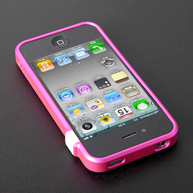 【iPhone4S/4】CAZE ThinEdge frame case for iPhone 4 Bumper - Pinkgoods_nameサブ画像