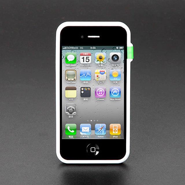 【iPhone4S/4】CAZE ThinEdge frame case for iPhone 4 Bumper - Whitegoods_nameサブ画像