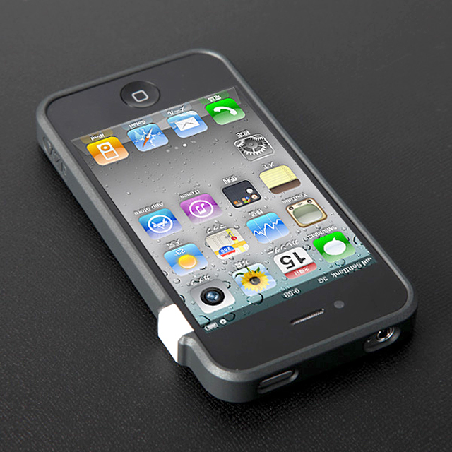 【iPhone4S/4】CAZE ThinEdge frame case for iPhone 4 Bumper - Blackgoods_nameサブ画像