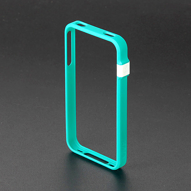 【iPhone4S/4】CAZE ThinEdge frame case for iPhone 4 Bumper - Blueサブ画像