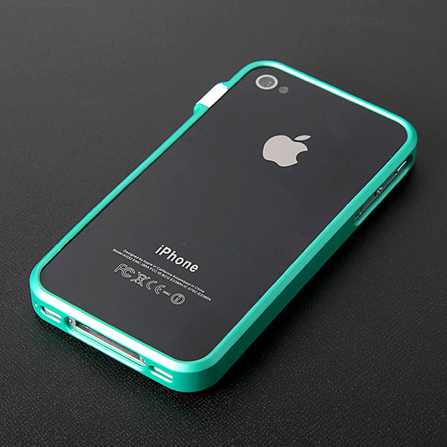 【iPhone4S/4】CAZE ThinEdge frame case for iPhone 4 Bumper - Green