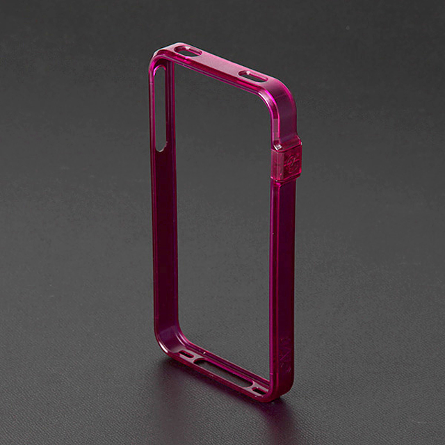 【iPhone4S/4】CAZE ThinEdge Clear frame case for iPhone 4 Bumper - Pinkgoods_nameサブ画像
