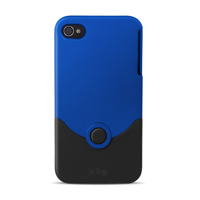 【iPhone4 ケース】Luxe Original Case ブルー/ブラックサブ画像