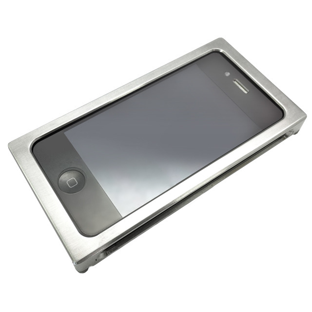 【iPhone4S/4 ケース】Applering Aluminum Case for iPhone4 (Silver)