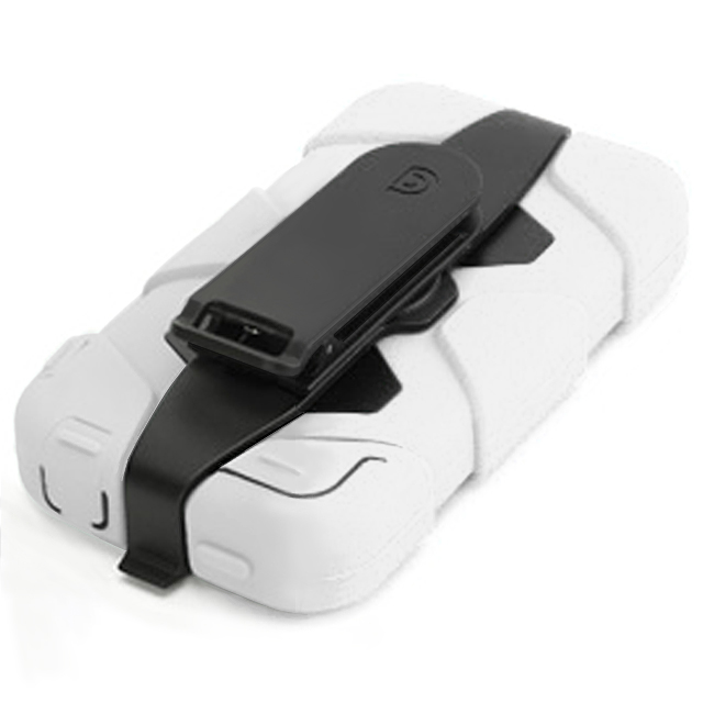 【iPhone 4S/4】Griffin Technology Survivor ＆ Belt Clip for iPhone 4, White,Black,Blackサブ画像