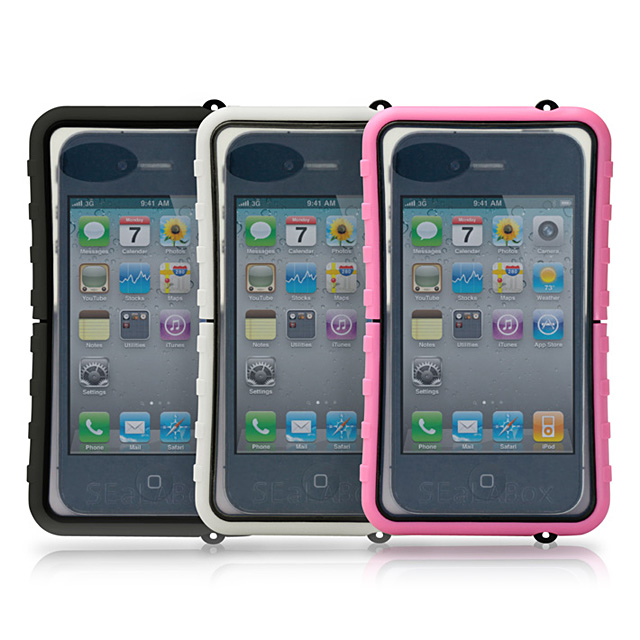 【iPhone4S/4 ケース】Krusell SEaLABox WATERPROOF for iPhone ブラックgoods_nameサブ画像