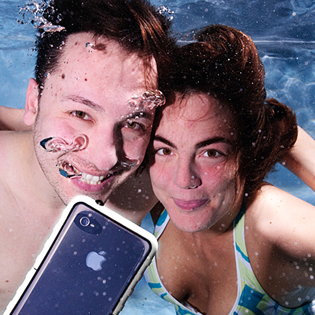 【iPhone4S/4 ケース】Krusell SEaLABox WATERPROOF for iPhone ホワイトサブ画像