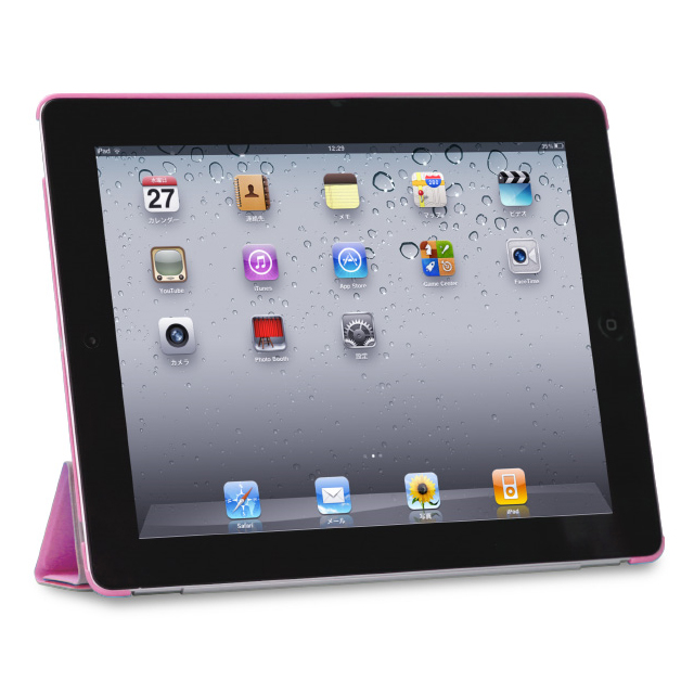 【iPad2 ケース】eggshell for iPad 2 + Smart Cover ストロベリーピンク サブ画像