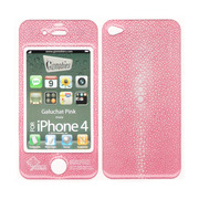 【iPhone4S/4 スキンシール】Galuchat Pink ギズモビーズ