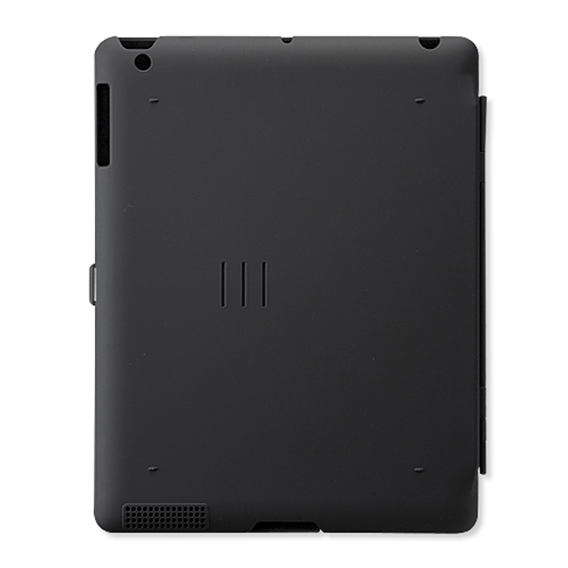 【iPad2 ケース】ハードケース スタンドタイプ ブラックサブ画像