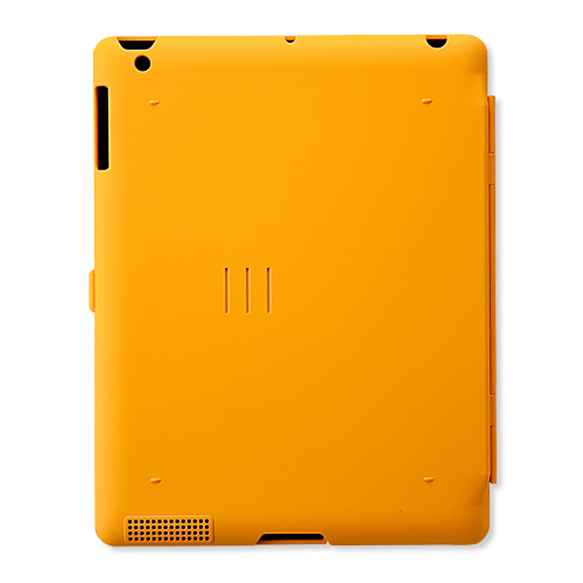 【iPad2 ケース】ハードケース スタンドタイプ オレンジサブ画像