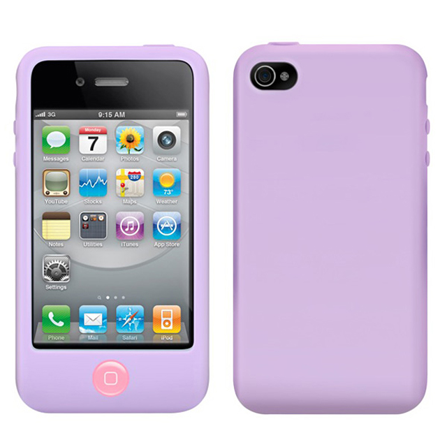 【iPhone4S/4】Colors Pastels for iPhone 4 Lilacサブ画像