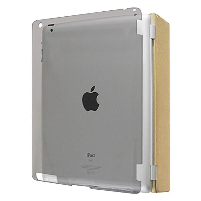 【iPad2 ケース】エアージャケットセット (クリアブラック)サブ画像