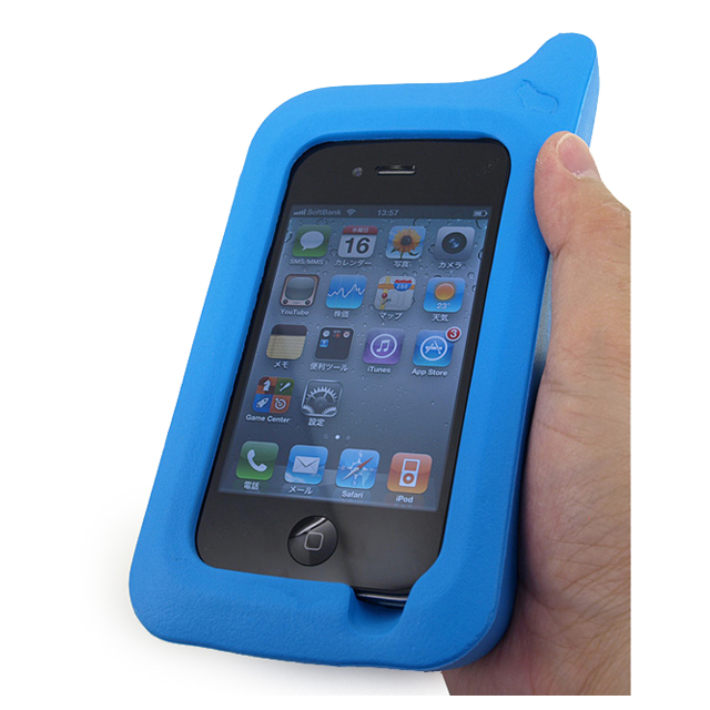 【iPhone4S/4 ケース】ARK HIPPO for iPhone4 ブルーサブ画像