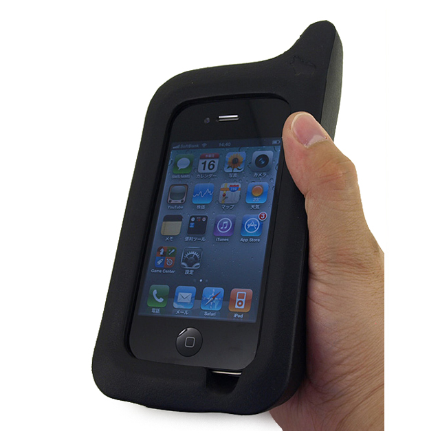 【iPhone4S/4 ケース】ARK HIPPO for iPhone4 ブラックサブ画像