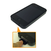 Dustproof case for iPhone4 ブラック