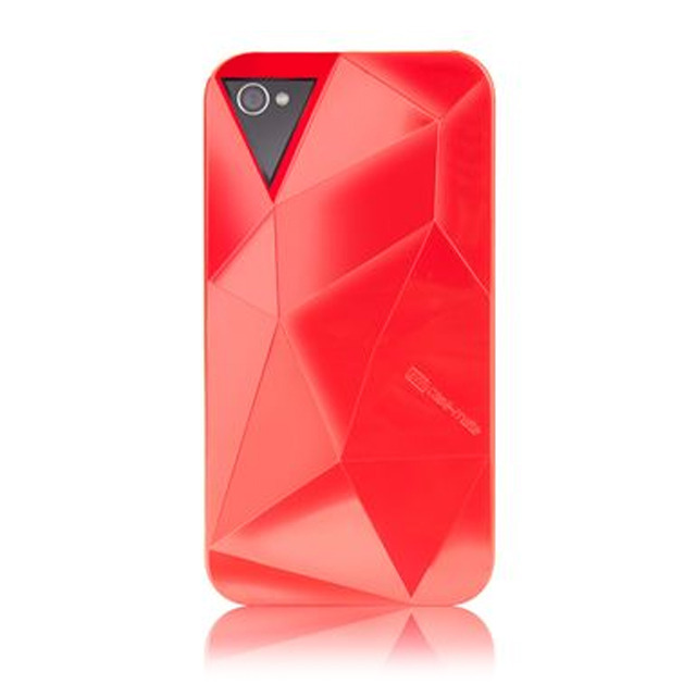 iPhone 4S/4 Facets Case Red