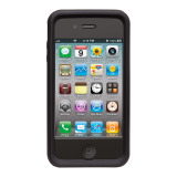 iPhone 4S/4 Hybrid Tough Case Black Black