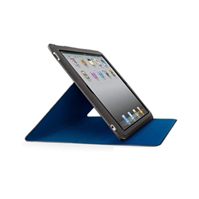 iPad2用スリムフォリオスタンド ブルー / ミッドナイトサブ画像