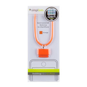 Dockコネクター用ネックストラップ ネオ [DockStrap Neo for iPhone] Orange