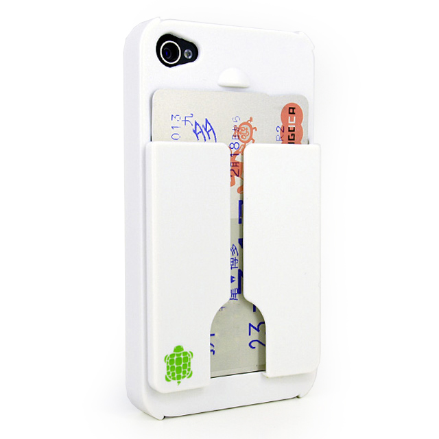 iPhone4S/4用カードホルダー付きケース minimalist4 for iPhone4 ホワイトサブ画像