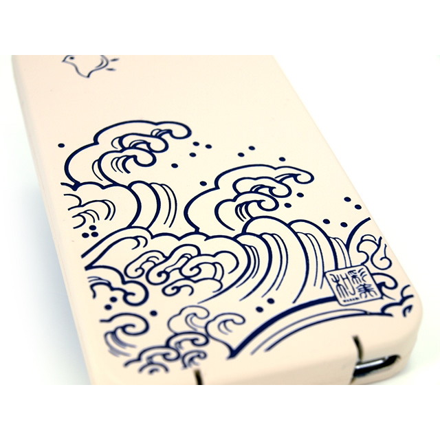 iPhone4柔装飾カバー 千鳥(胡桃)サブ画像