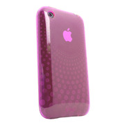 iFrogz iPhone3G用TPU製ケース  Designed in USA soft gloss ピンク
