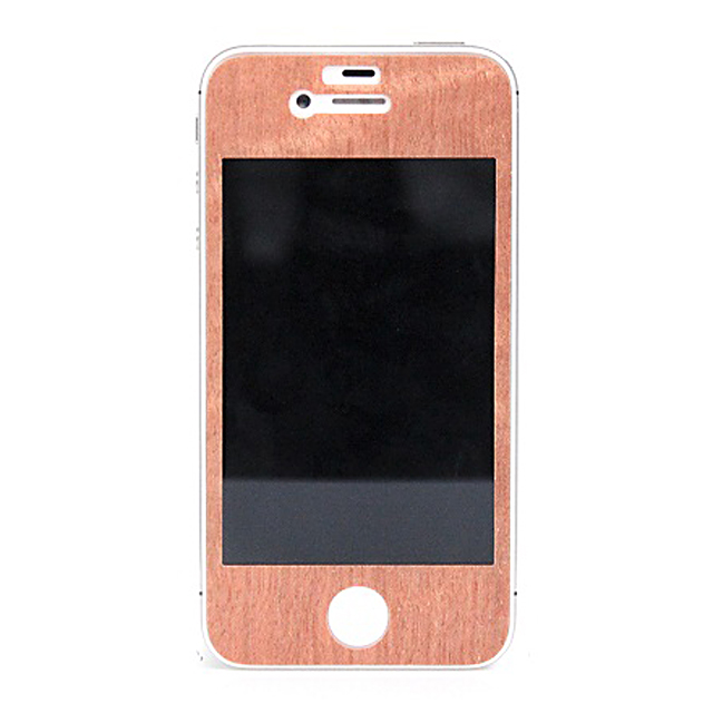 【iPhone4】PATCHWORKS Natural Wood Skin for iPhone 4 - Cherryサブ画像