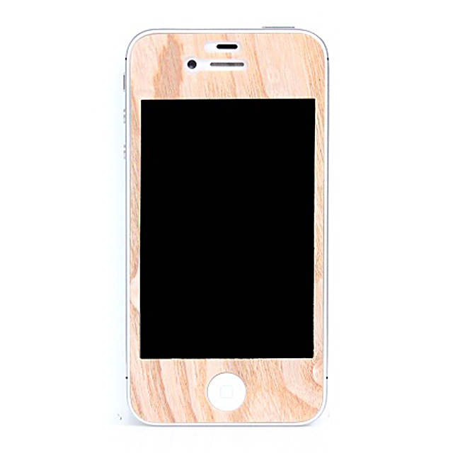 【iPhone4】PATCHWORKS Natural Wood Skin for iPhone 4 - Elm Burlサブ画像