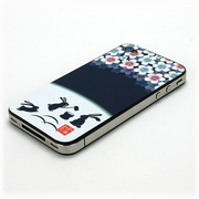 iPhone4彩装飾ｼｰﾄ(お伽うさぎ)