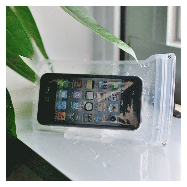 iPhone用防水ケース＆スタンドセット ウォータープルーフキットサブ画像