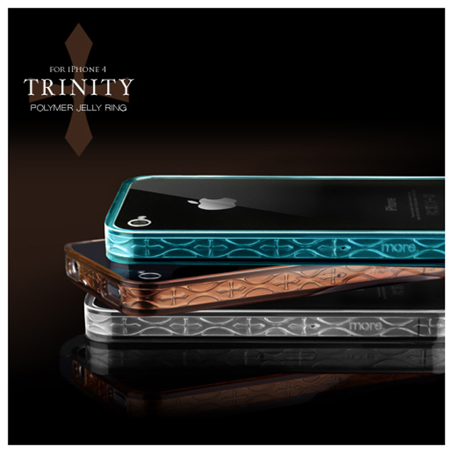 【iPhone4 ケース】Trinity Jelly Ring for iPhone 4 Brown ブラウンサブ画像