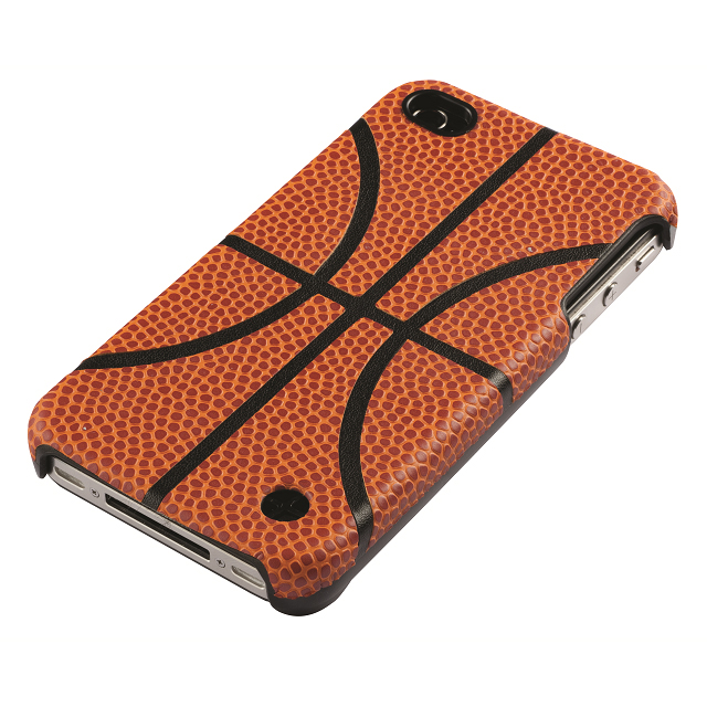 【iPhone4S/4 ケース】TREXTA  015943 iPhone 4用 本革張りハードケース スポーツ バスケットボールgoods_nameサブ画像