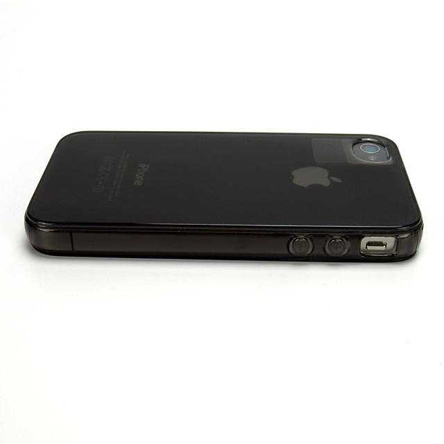 iPhone4用ソフトケース Dustproof GEL cover for iPhone4 ブラックgoods_nameサブ画像