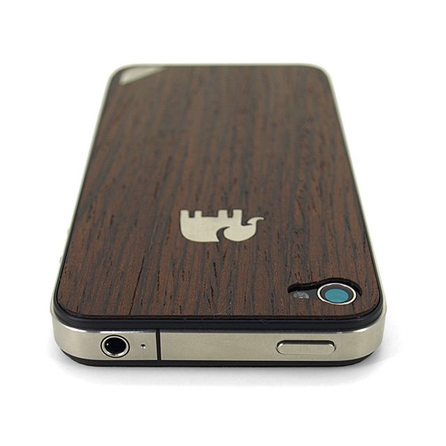 iPhone4用ウッドスキンシート TRUNKET wood skin for iPhone4 ヒッコリーサブ画像