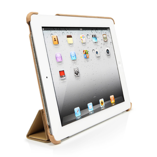 【ipad2 ケース】SGP Leather Case Griff for iPad2 Vintage Brownサブ画像