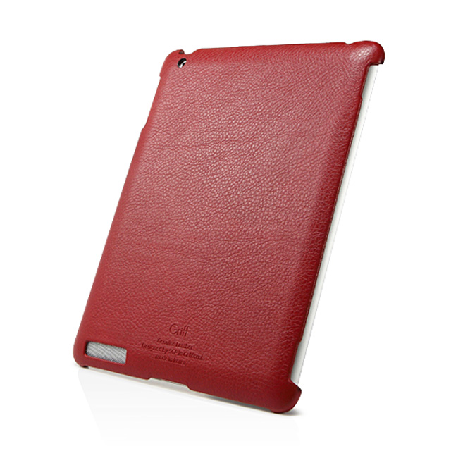 【ipad2 ケース】SGP Leather Case Griff for iPad2 Dante Redgoods_nameサブ画像