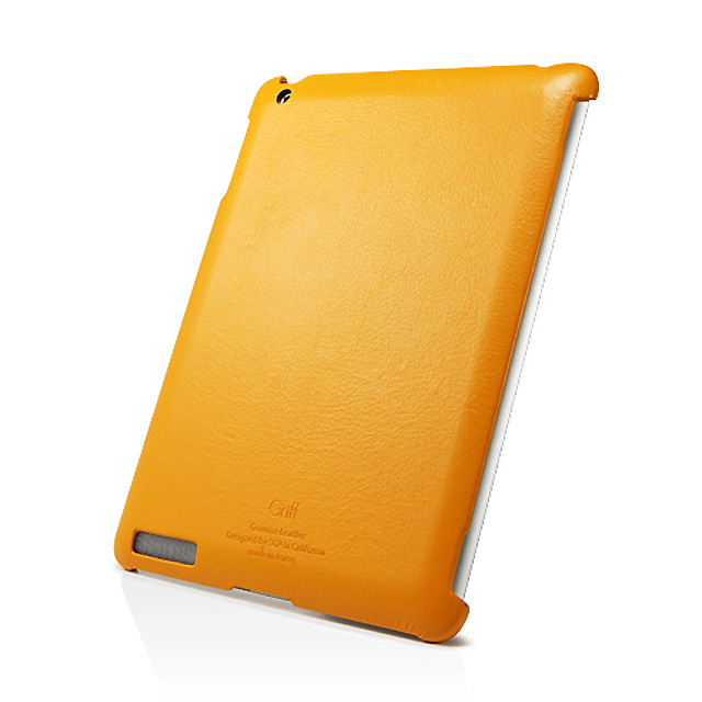 【ipad2 ケース】SGP Leather Case Griff for iPad2 Solaris Orangegoods_nameサブ画像