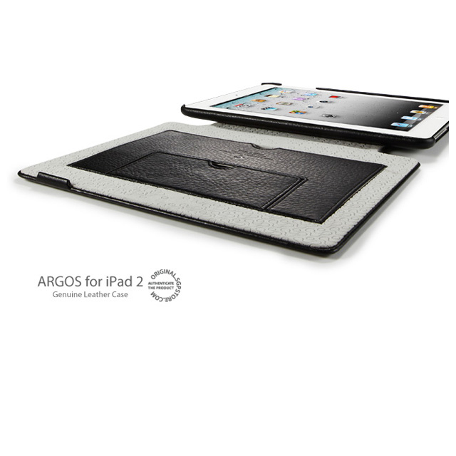 【ipad2 ケース】SGP Leather Case ARGOS for iPad2 Blackサブ画像