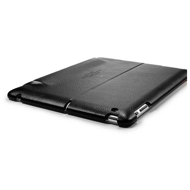 【ipad2 ケース】SGP Leather Case Leinwand for iPad2 Blackサブ画像