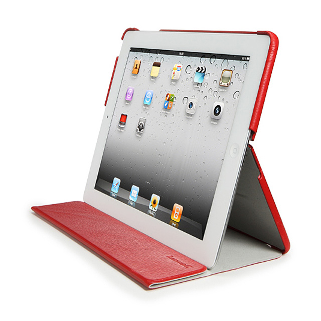 【ipad2 ケース】SGP Leather Case Leinwand for iPad2 Dante Redサブ画像