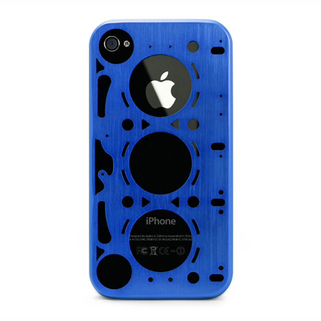 【iPhone4S/4 ケース】GASKET BLUE