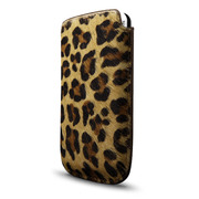 【iPhone4S/4 ケース】Safara Classic for iPhone4 Leopard Brown