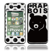 【iPhone4S/4 スキンシール】BEARTYAN(WH) ...