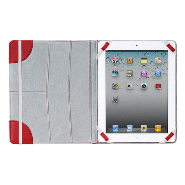 【iPad(第3世代/第4世代) iPad2 ケース】MacGizmo iCross Redgoods_nameサブ画像
