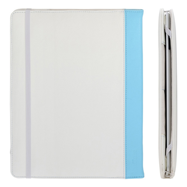 【iPad(第3世代/第4世代) iPad2 ケース】MacGizmo iCross White/Bluegoods_nameサブ画像