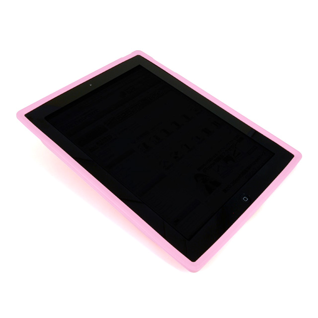 【iPad(第3世代) iPad2】iPad2用ハンドヘルドカバー Hand Stand for iPad2 ピンクサブ画像