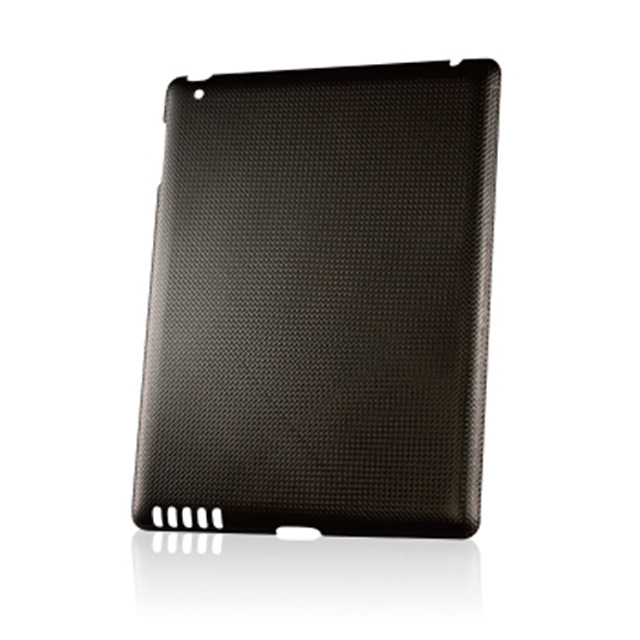 【iPad2 ケース】monCarbone リアルカーボンケース Mystery Black SM001MYサブ画像